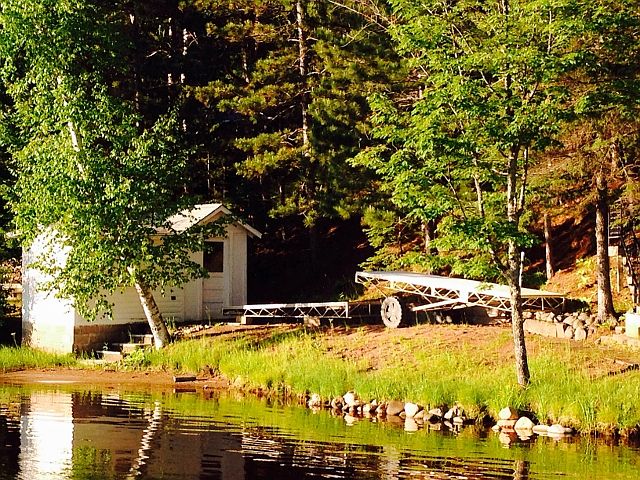 Boathouse and Shoreline
