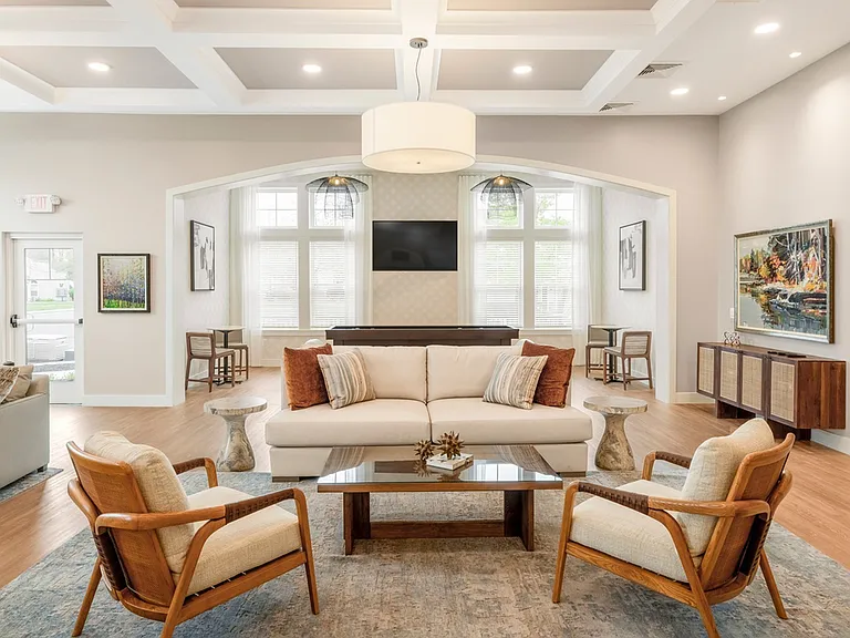 Clubhouse Seating Area