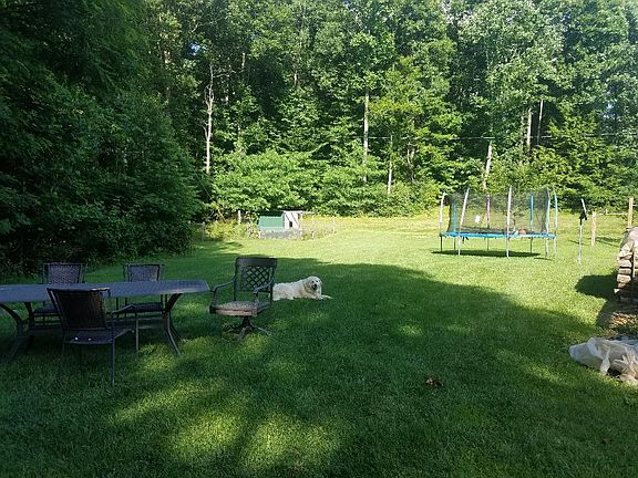 Flat Backyard for BBQs