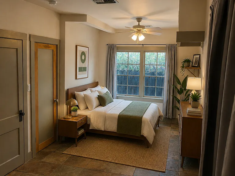 Primary Suite #1 with AI staging