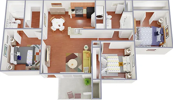3x2 Floorplan 3x2 Floorplan
