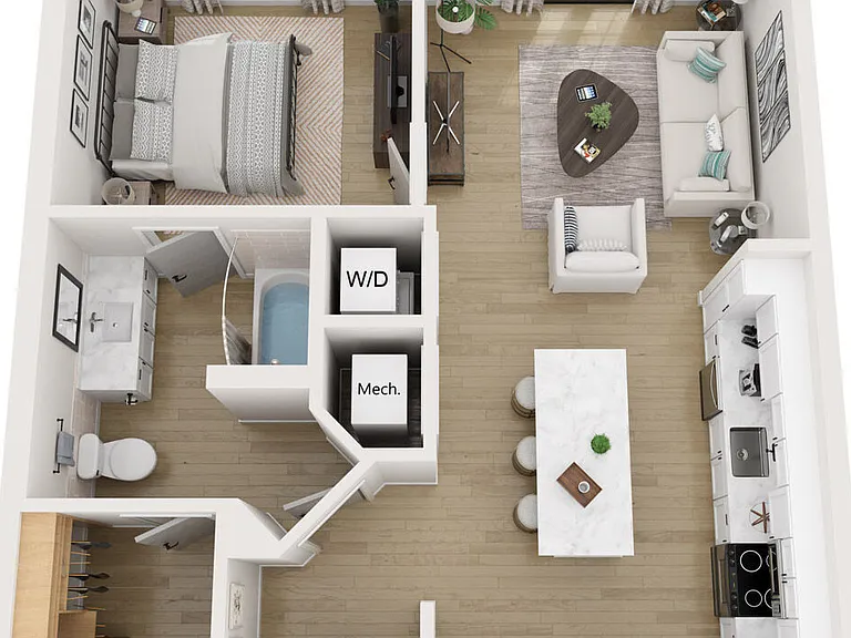 A1_ALT 3 floor plan Marea