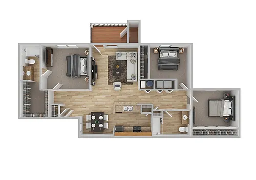 Floor plan Hawthorn