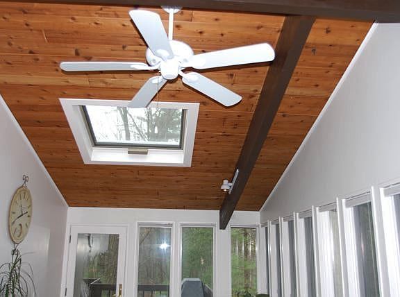 Ceiling (and ceiling fan)