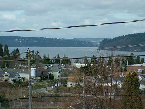 Vashon view from master bedroom and upper deck