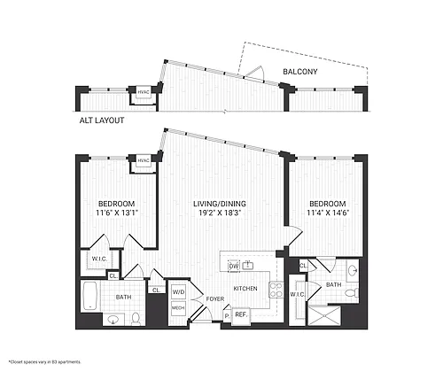 Floor plan B3