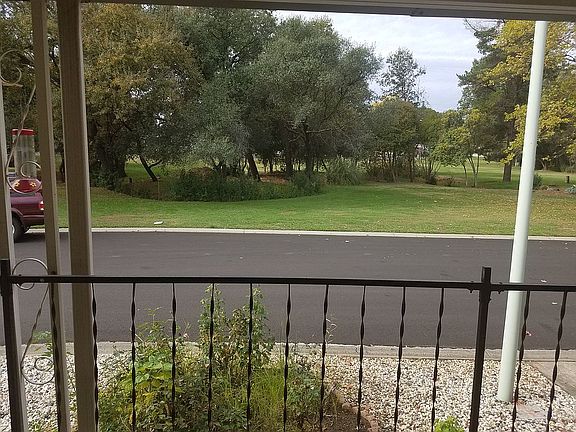 View the park from the patio
