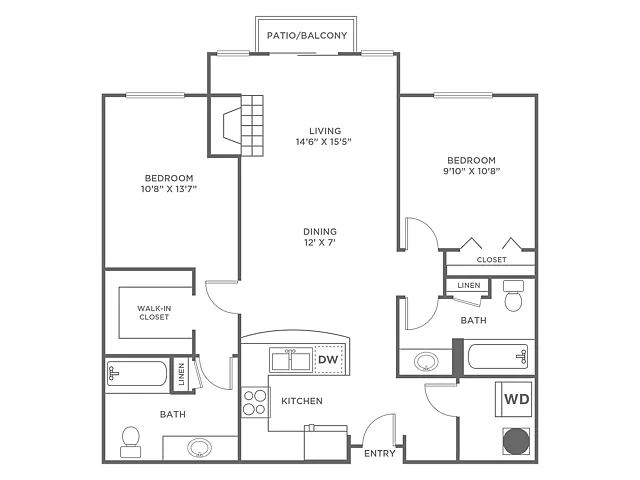 Floor plan Sinclair-Classic