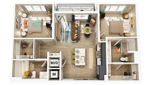 Floor plan B1