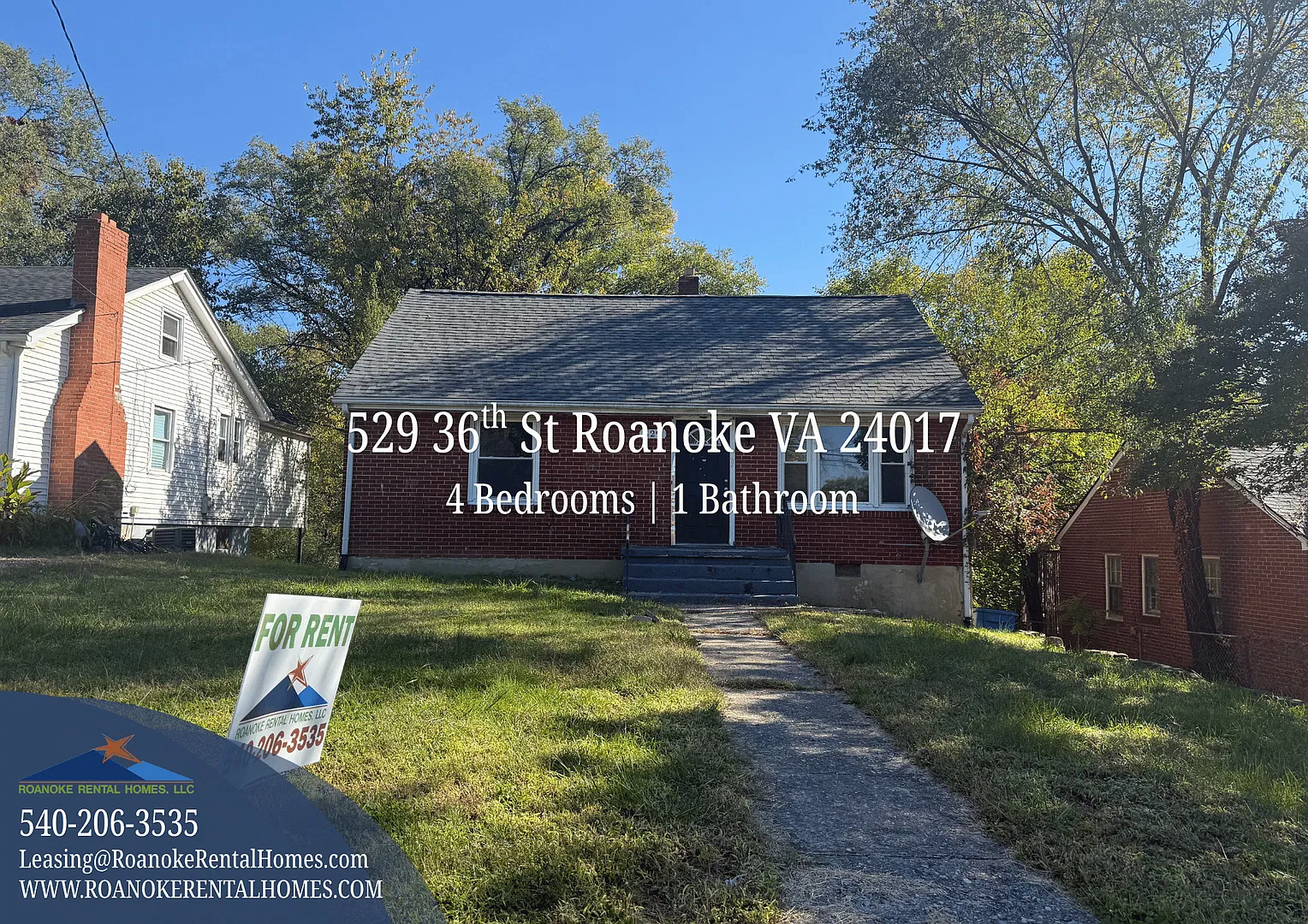 529 36th St 4 Bedrooms|1 Bathroom $1395 — Photo 1