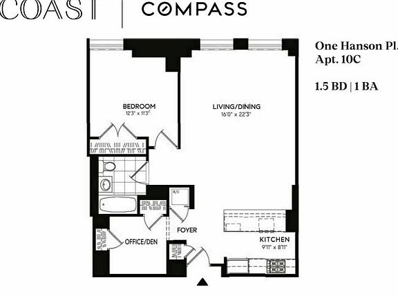 2nd image of 1 Hanson Pl APT 10c