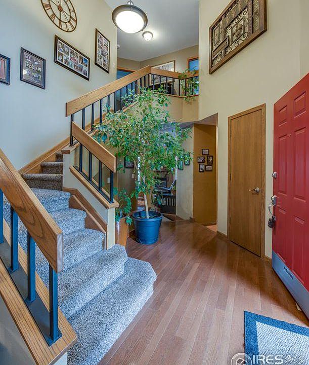 Entry Foyer to Hall, Living Room and Upstairs