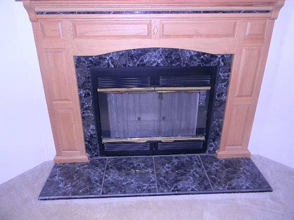 Fireplace in Living Room