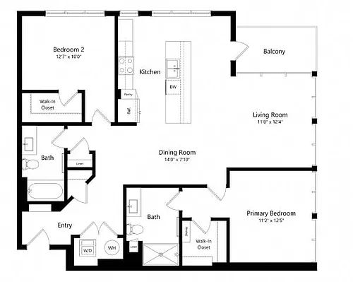 Floor plan 2F