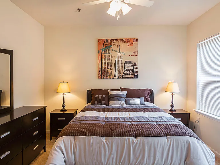 Furnished Master Bedroom