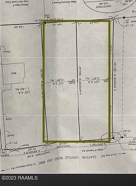 2nd image of 1168 Clayton Castille Lots 2a 3a Rd