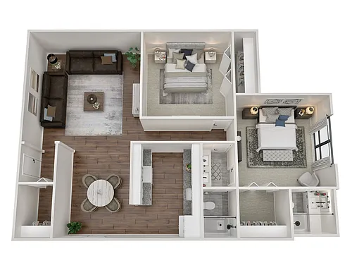 Floor plan 2x2 Large Main Level Reno