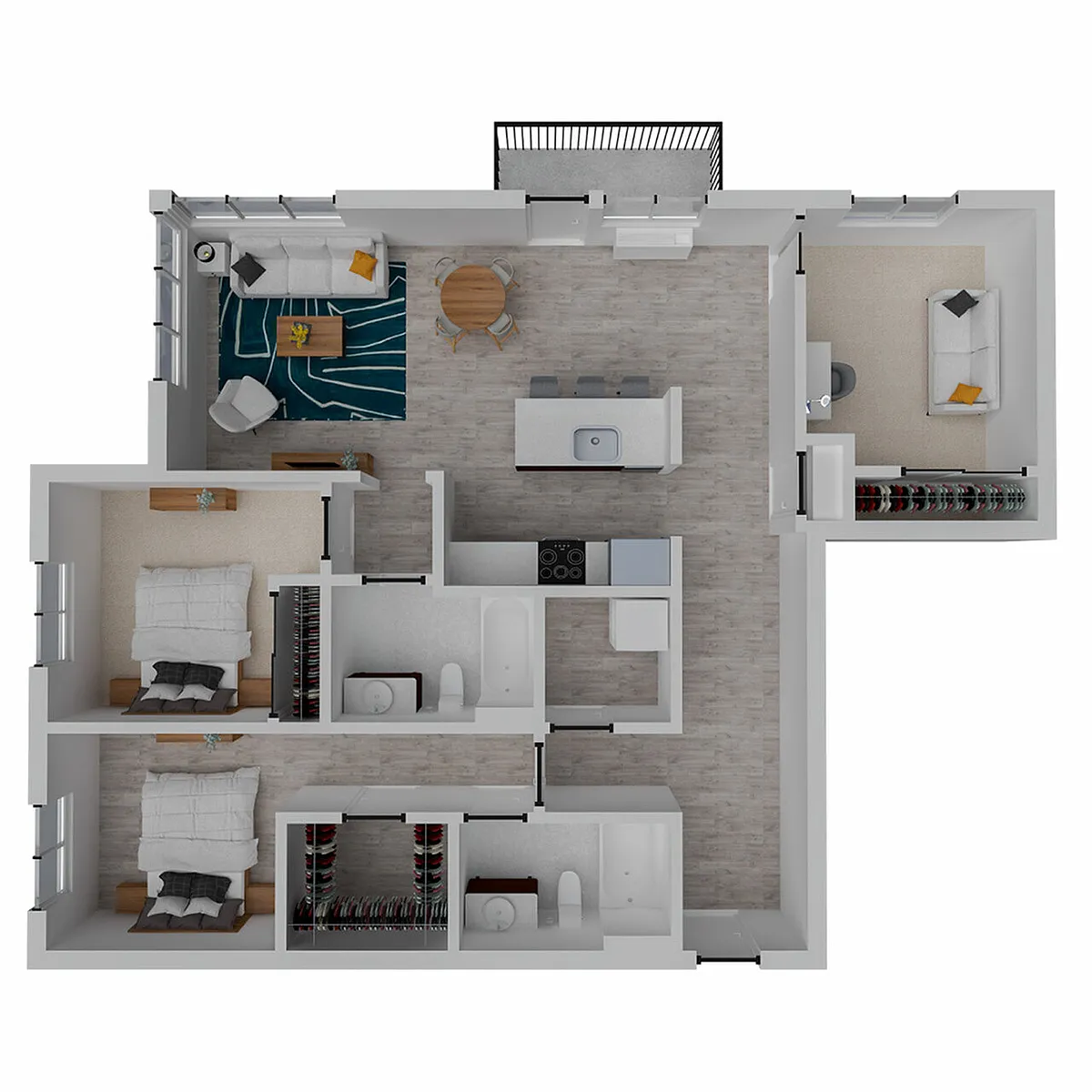 Floor plan C1