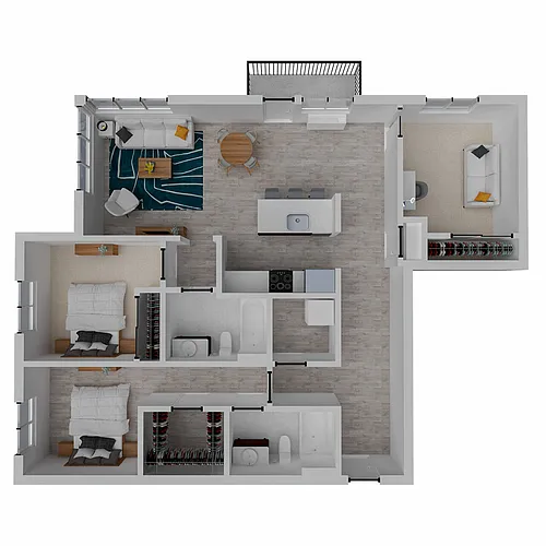 Floor plan C1