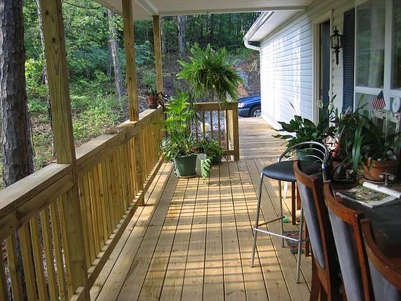 Covered porch