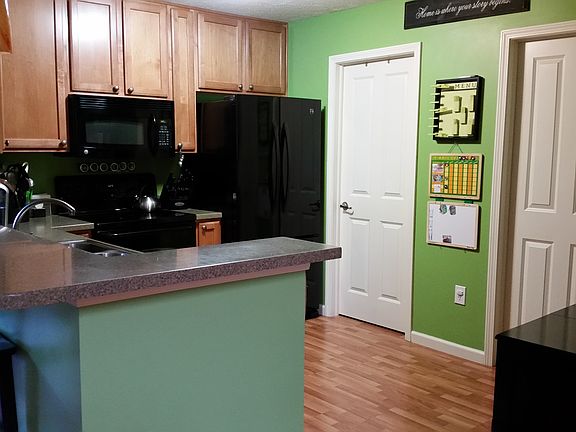 Kitchen with walk-in pantry