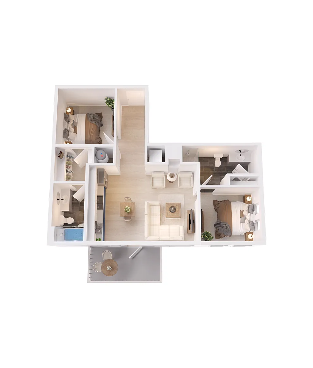Floor plan B1