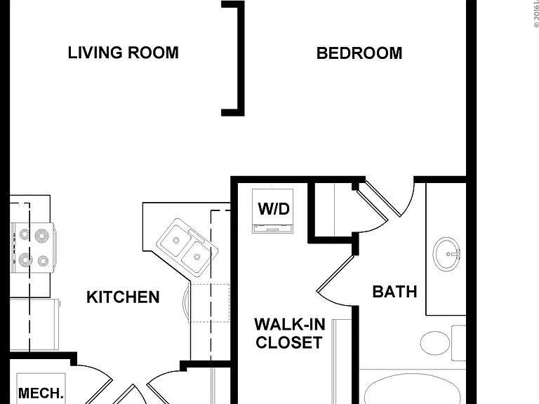 M Station - Penn - 1 Beds - 1 Baths - 564 Sq. ft.