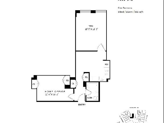 2nd image of 63 Wall St APT 1309