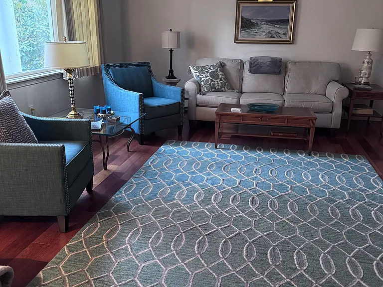 Gracious living room.