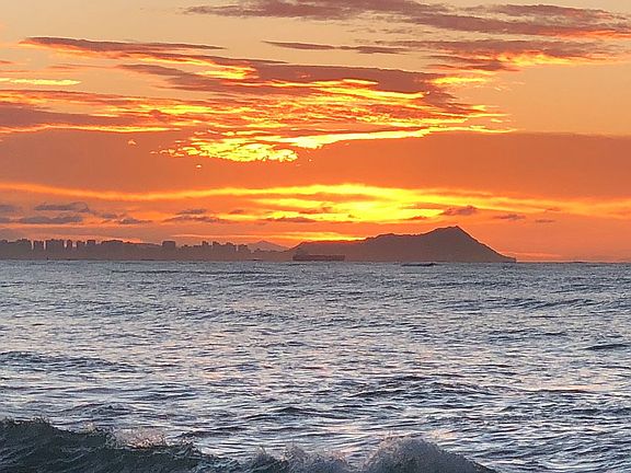 Diamond head sunrises