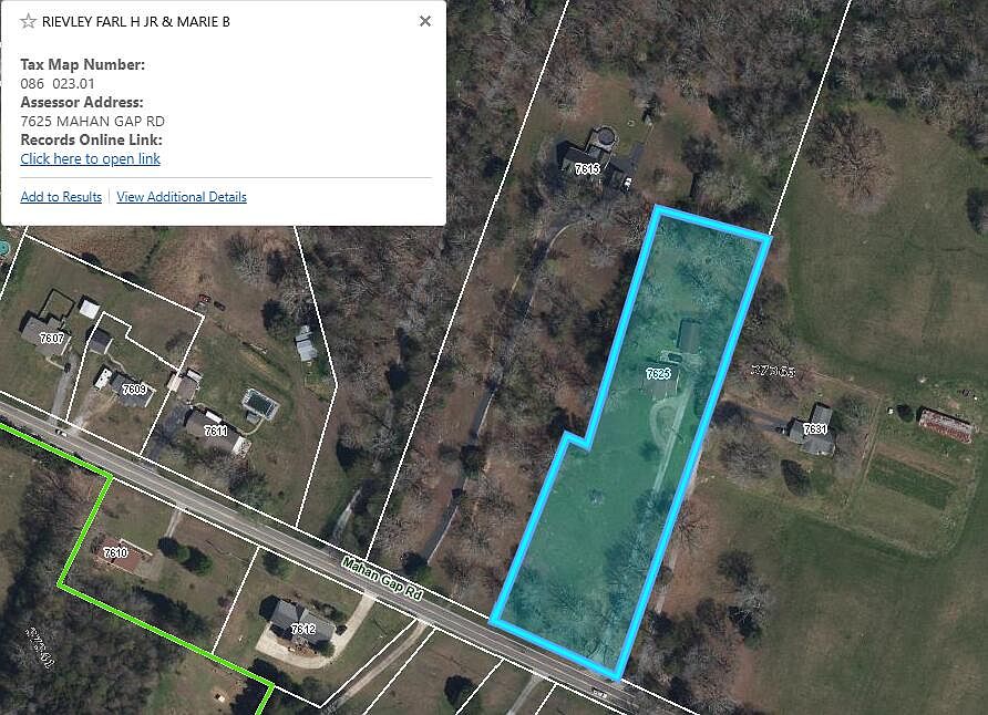 1st image of 7625 Mahan Gap Rd