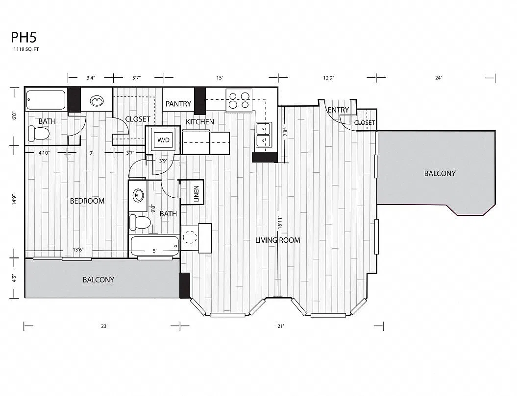 Floor plan PH5