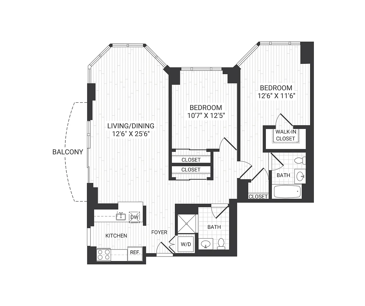 Floor plan B425 B3, B425 B3A
