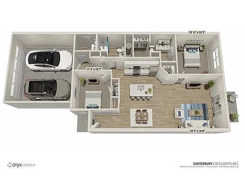 Floor plan Canterbury