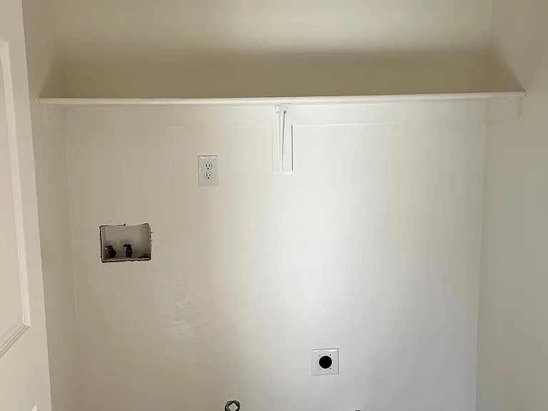 Hook Up for Washer & Dryer (appliances not included)