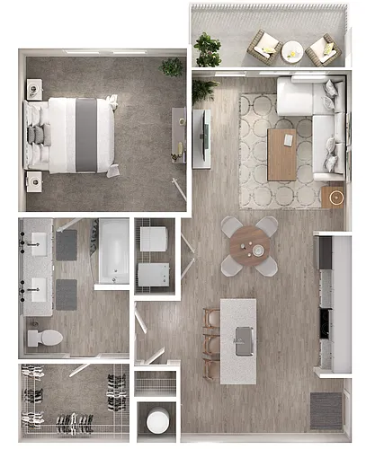Floor plan A2a