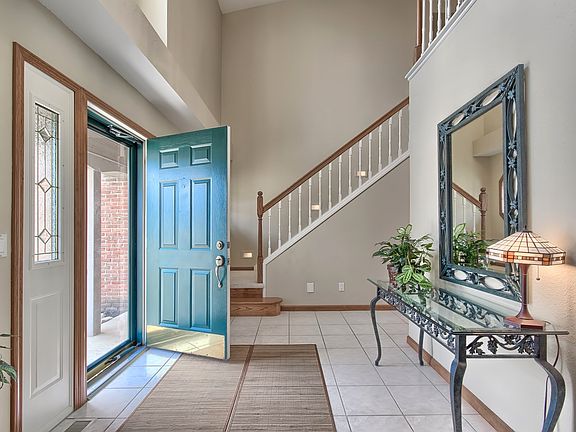 Entry Foyer and stairs