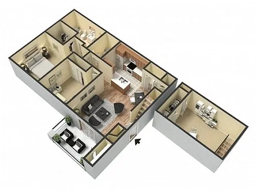 Floor plan B3
