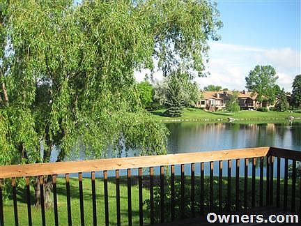 View of lake from master bedroom