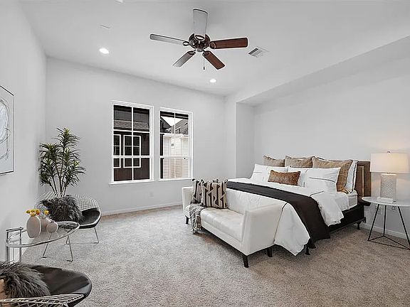 Primary bedroom on third floor.