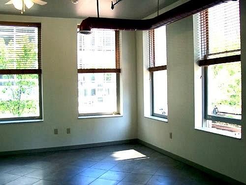 Open Living Area with views of Market Square