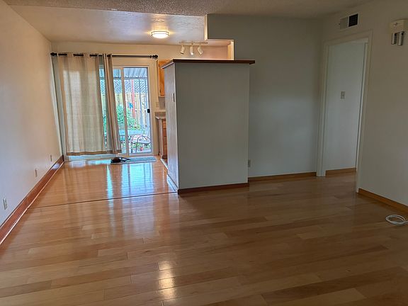Living room looking to kitchen