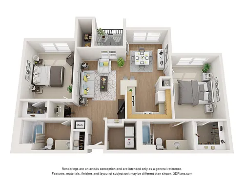 Floor plan B1