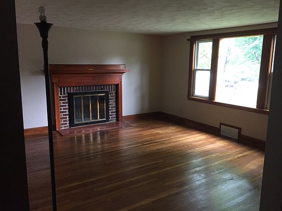 Fireplace in living room