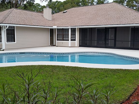 Back Yard with Pool