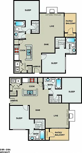 Floor plan 2A