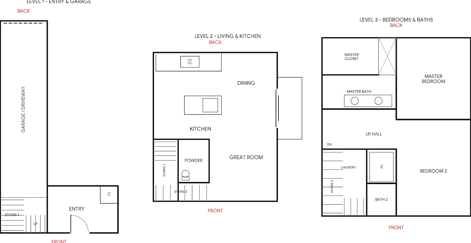 2 bed, 2.5 bath, 1273 sqft, $4,200 — Photo 2