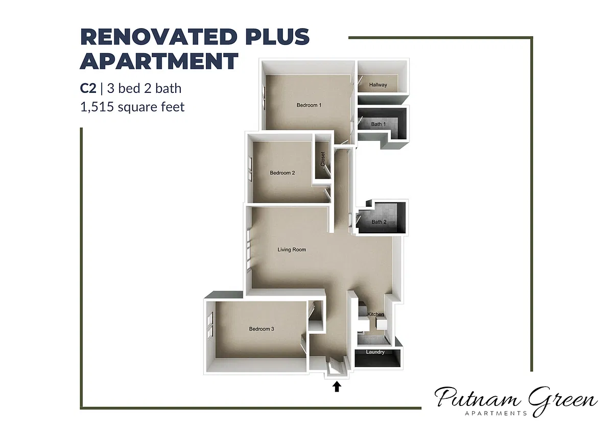 Floor plan C2 Renovated Plus
