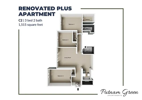 Floor plan C2 Renovated Plus