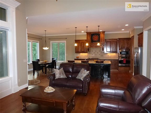 Gorgeous kitchen w/ custom cabinet work.